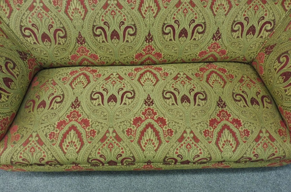 VICTORIAN CHESTERFIELD SOFA NEWLY RESTORED AND REUPHOLSTERED View XIV