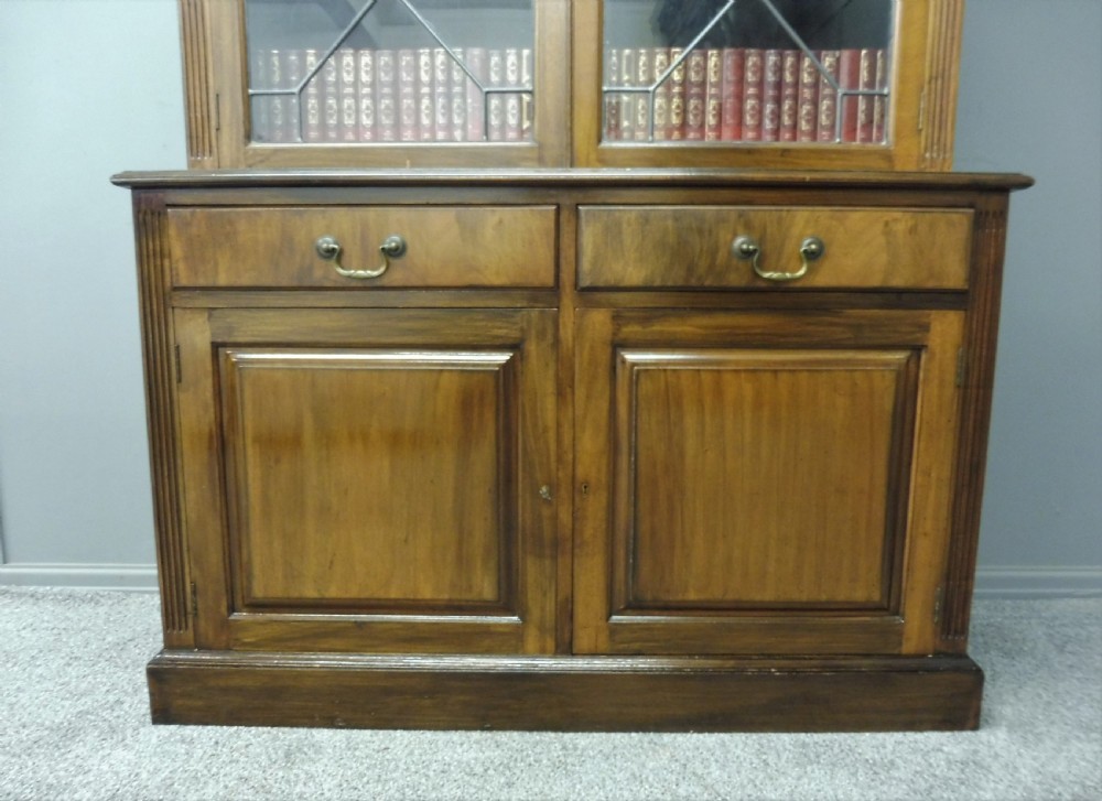 EDWARDIAN WALNUT BOOKCASE View VI