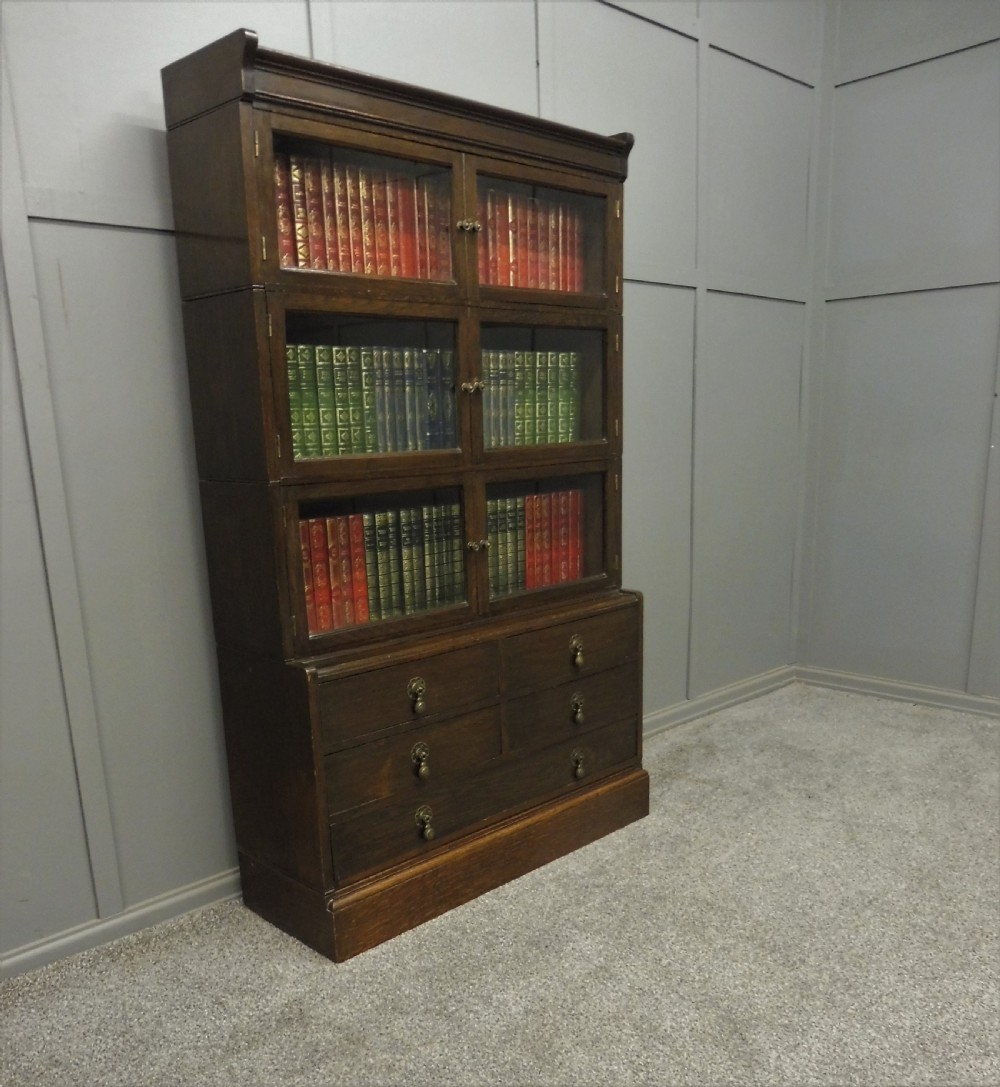 OAK BARRISTERS BOOKCASE View X