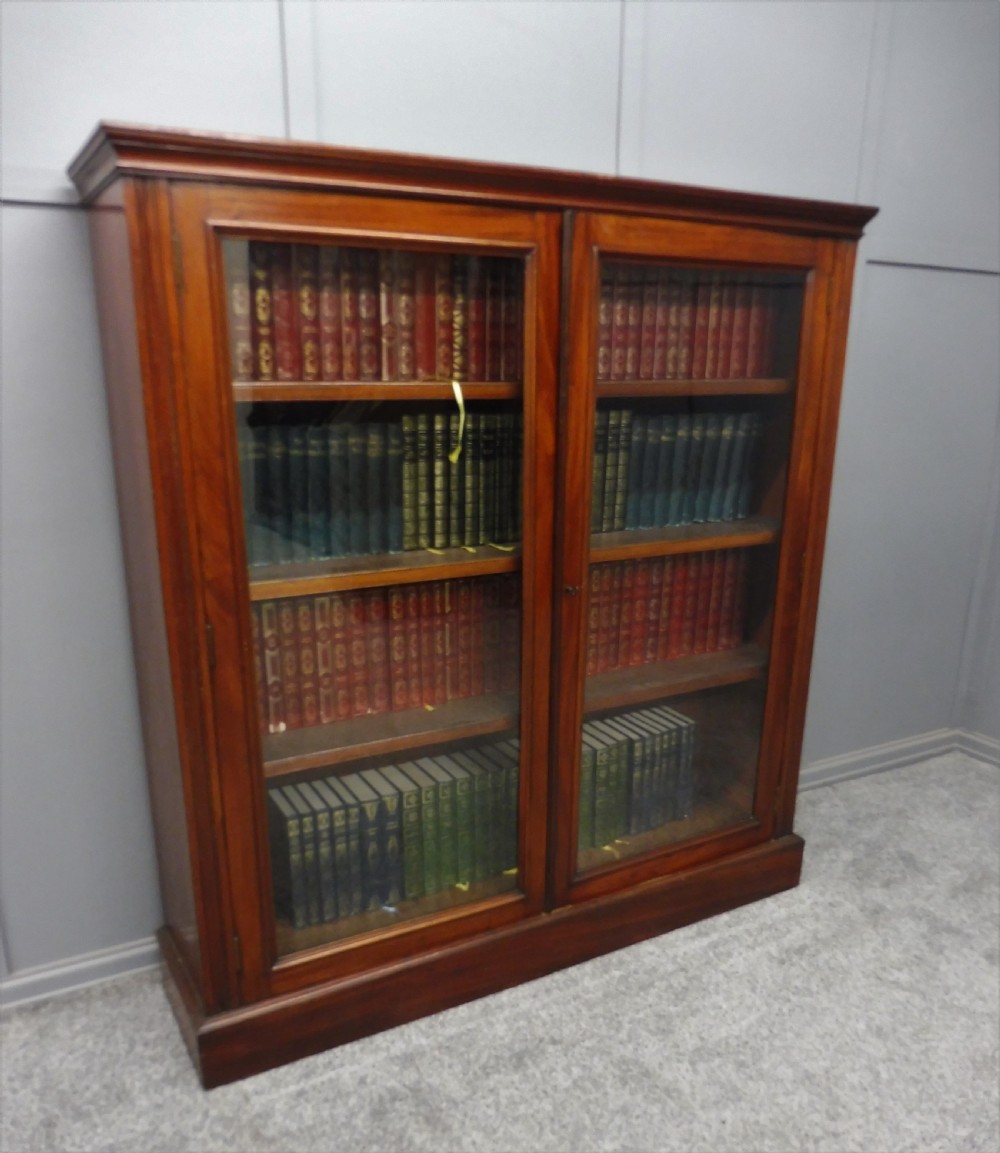 VICTORIAN MAHOGANY BOOKCASE View II