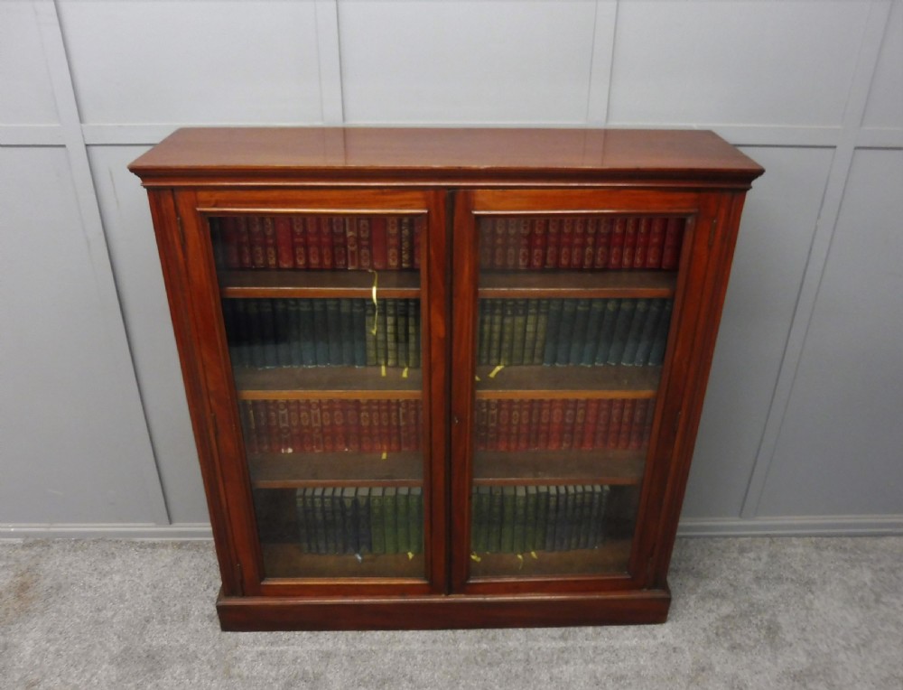 VICTORIAN MAHOGANY BOOKCASE View V