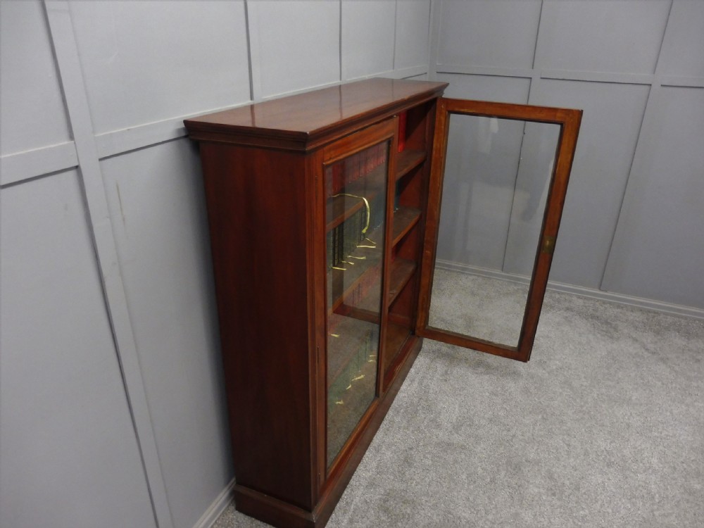 VICTORIAN MAHOGANY BOOKCASE View XI