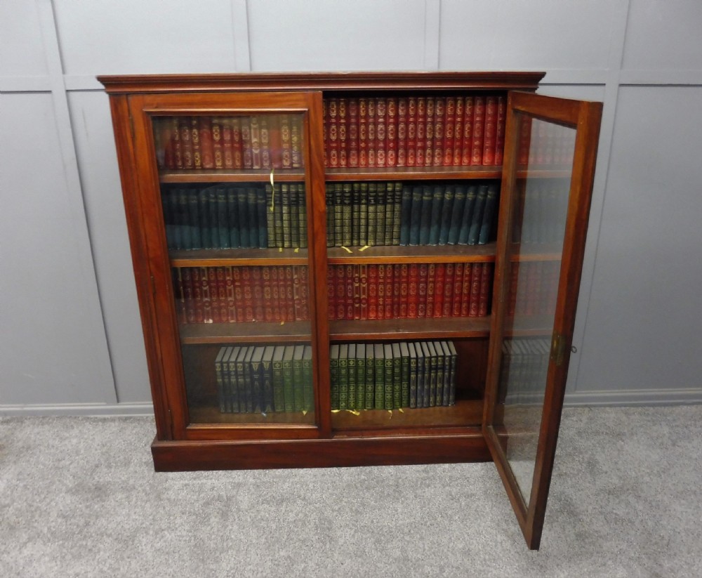 VICTORIAN MAHOGANY BOOKCASE View XII