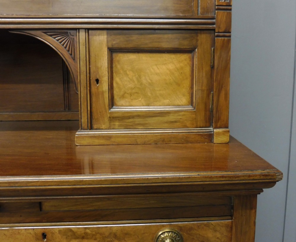 SUPERB QUALITY WALNUT ARTS AND CRAFTS BOOKCASE View X