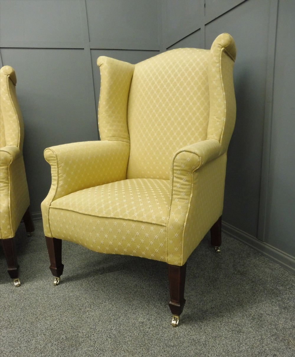 EXCELLENT PAIR OF ANTIQUE ARMCHAIRS View III