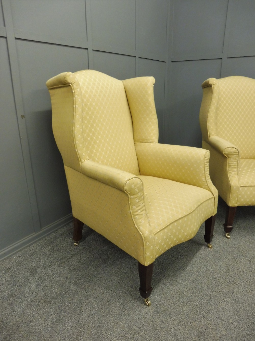 EXCELLENT PAIR OF ANTIQUE ARMCHAIRS View IV