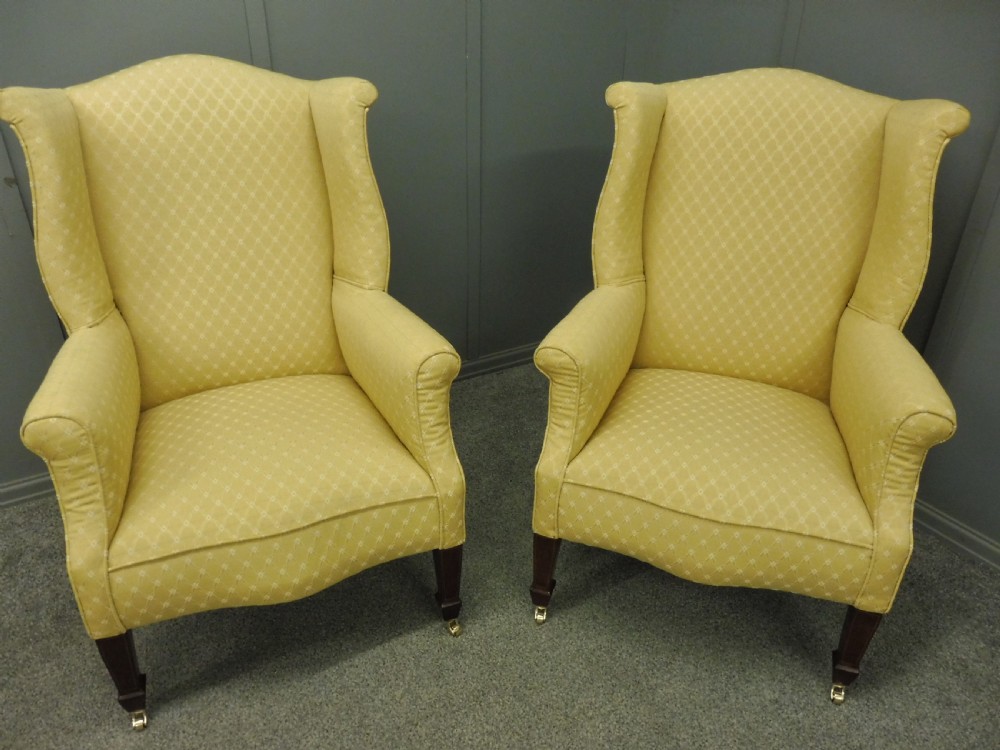 EXCELLENT PAIR OF ANTIQUE ARMCHAIRS View VI