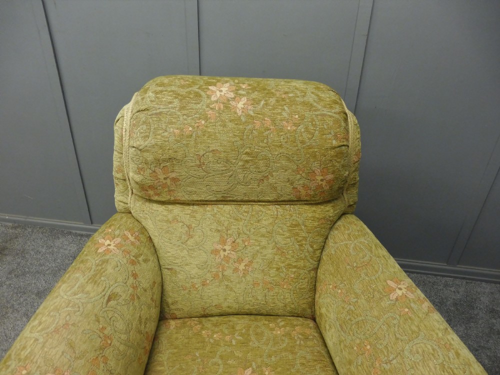 VICTORIAN LONG SEATED HOWARD STYLE ARMCHAIR View XI