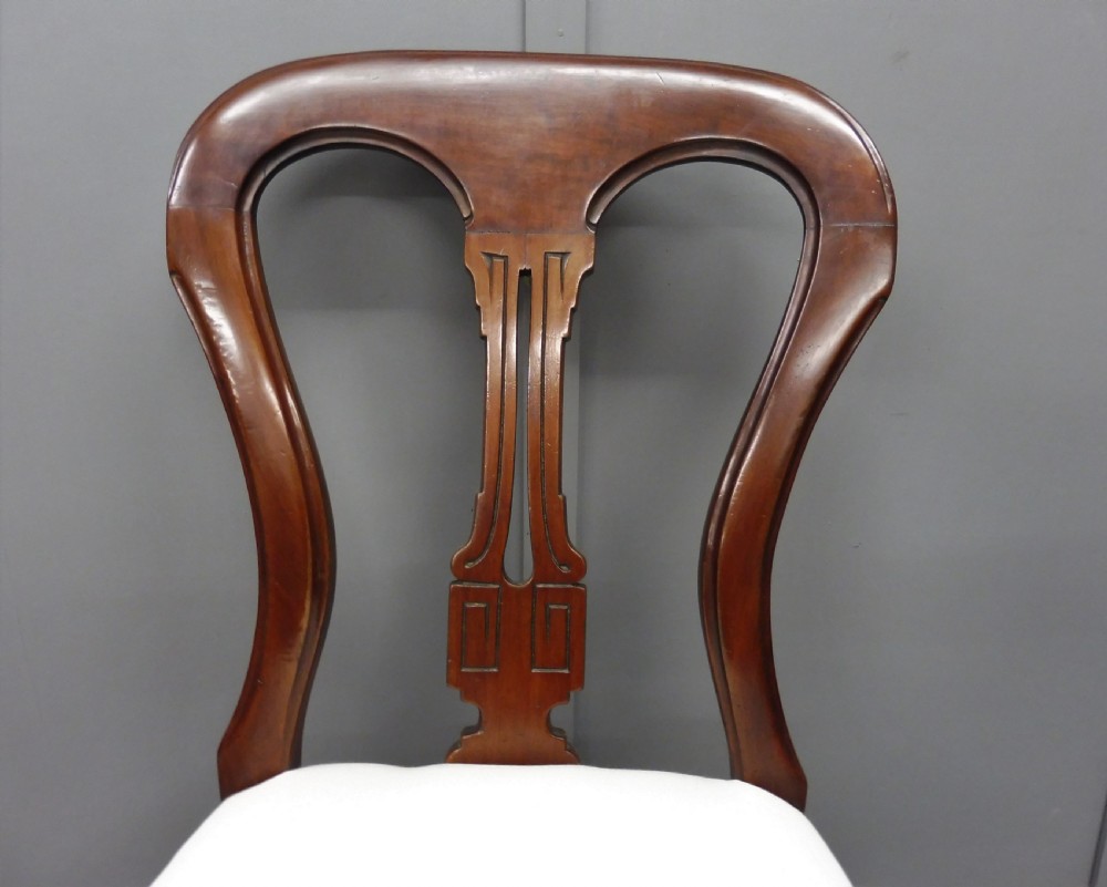 SET OF 12 VICTORIAN WALNUT DINING CHAIRS View XIII