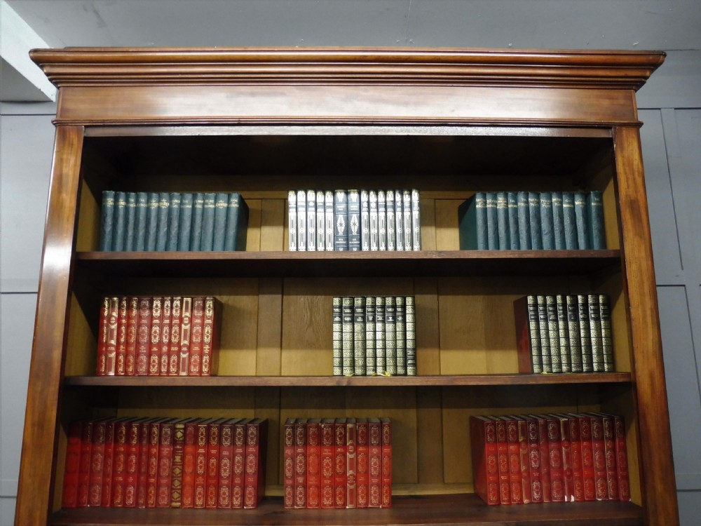 LARGE 19TH CENTURY FRENCH MAHOGANY BOOKCASE View VII