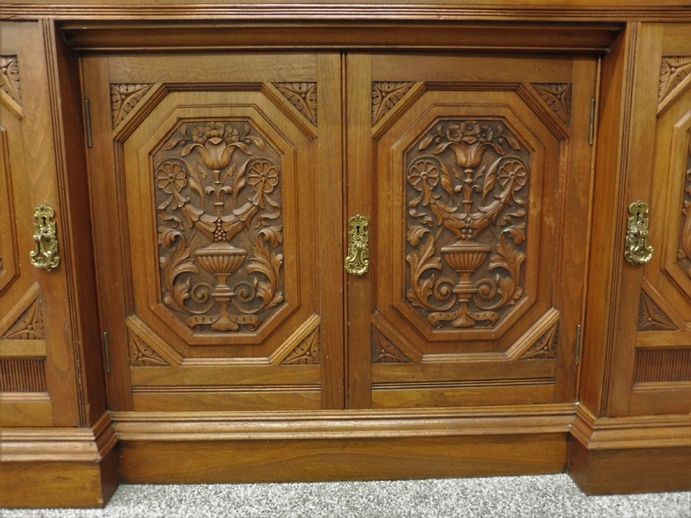 GOOD 19TH CENTURY WALNUT BOOKCASE  View XVII