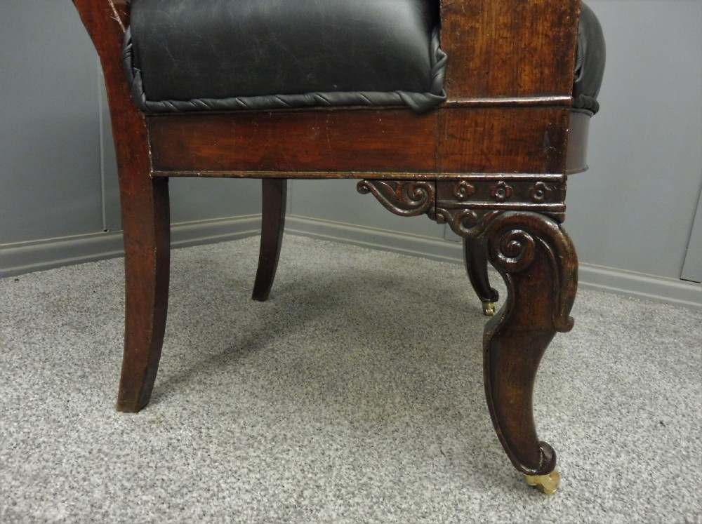 REGENCY MAHOGANY ARMCHAIR View VII