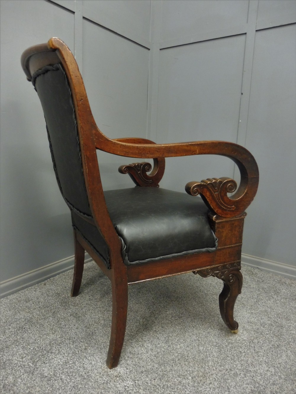 REGENCY MAHOGANY ARMCHAIR View VIII