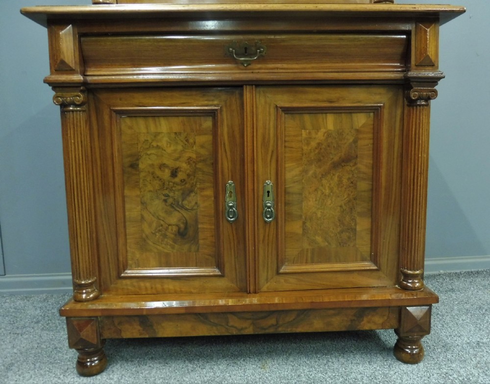 ANTIQUE FRENCH WALNUT BOOKCASE View V