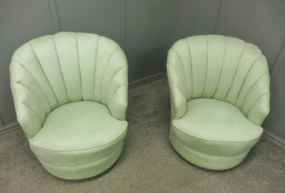 PAIR OF ART DECO TUB CHAIRS View IV
