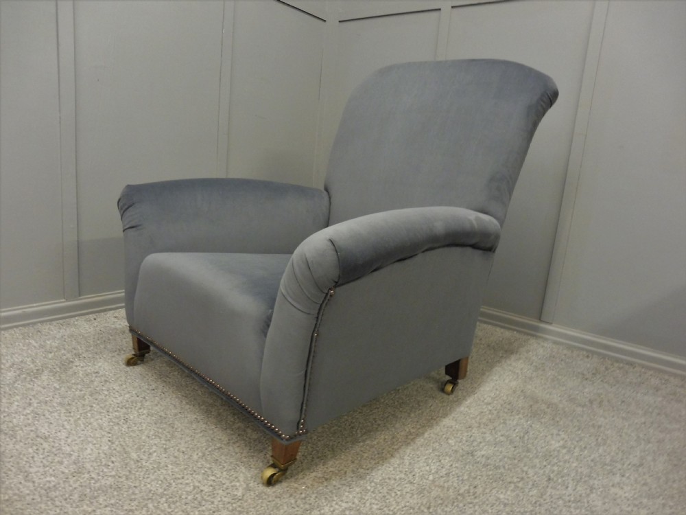 NEWLY UPHOLSTERED HOWARD STYLE ARMCHAIR View VII