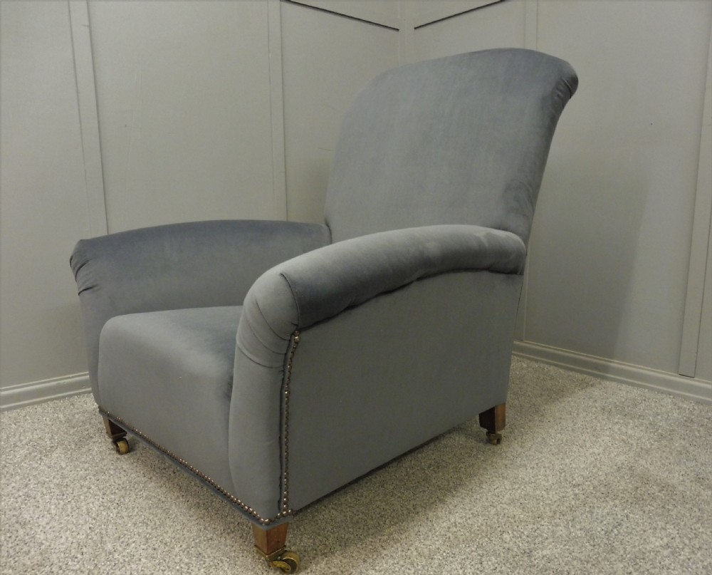 NEWLY UPHOLSTERED HOWARD STYLE ARMCHAIR View XII