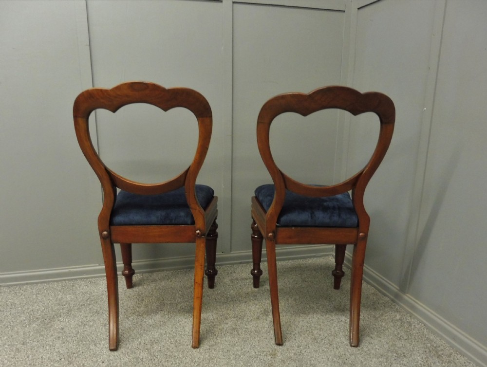 VICTORIAN MAHOGANY EXTENDING DINING TABLE AND 6 CHAIRS View XVII