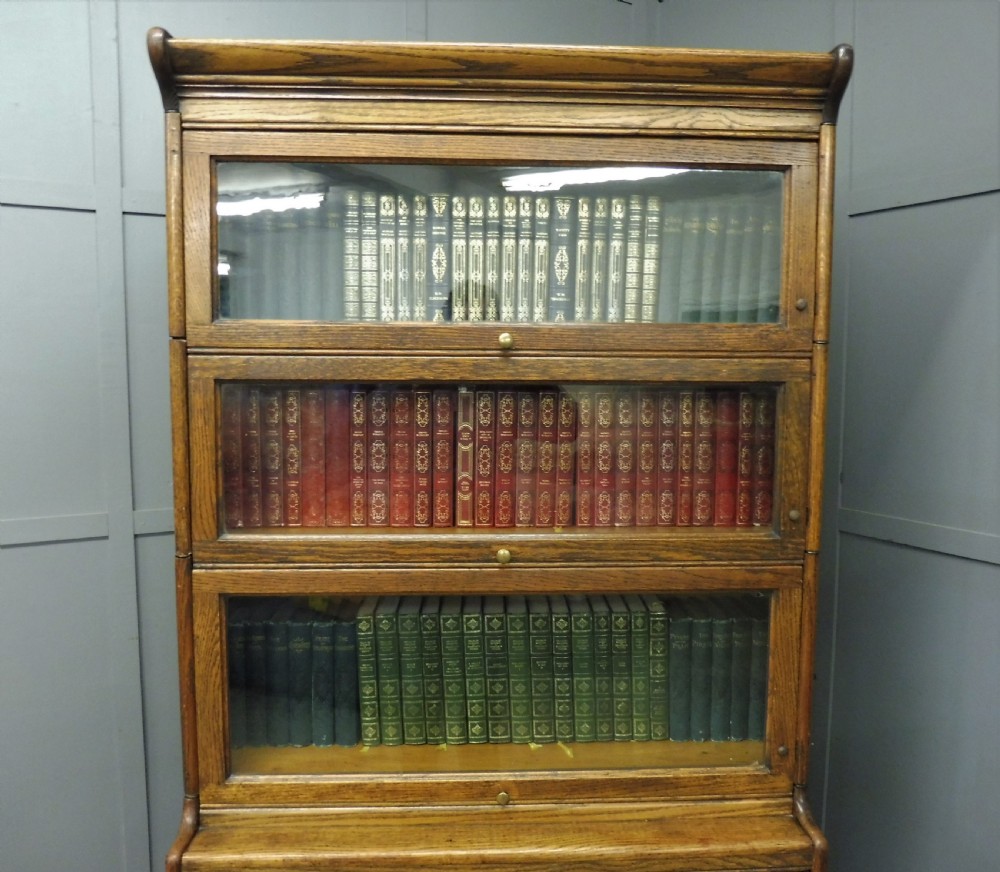 TALL EDWARDIAN GUNN LAWYERS BOOKCASE View VI