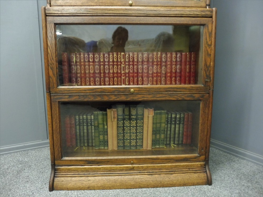 TALL EDWARDIAN GUNN LAWYERS BOOKCASE View VII