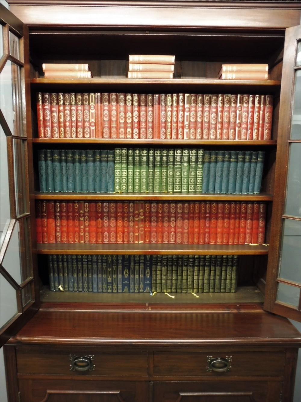 LATE 19TH CENTURY CABINET BOOKCASE View VIII