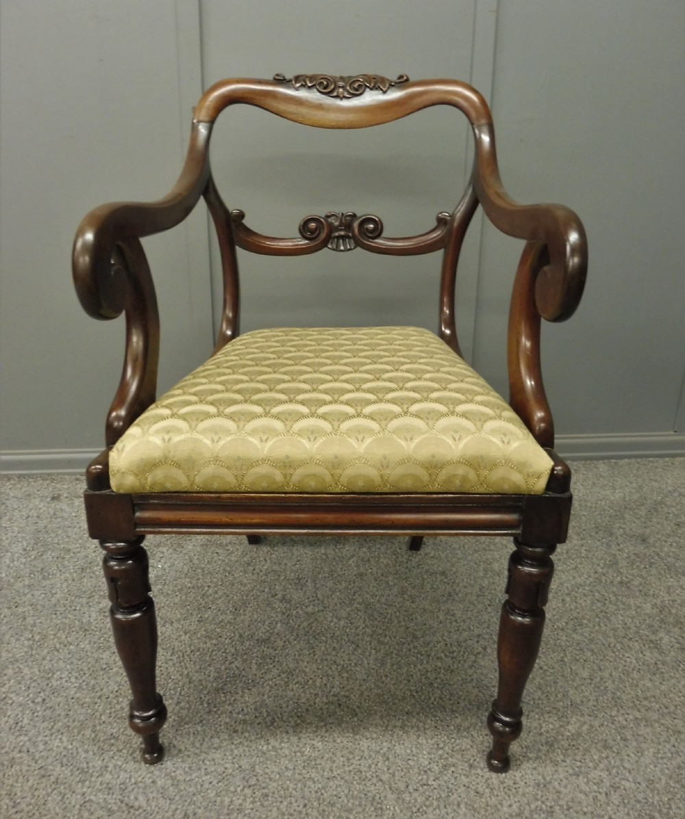 SET OF 6 WILLIAM IV DINING CHAIRS View VI