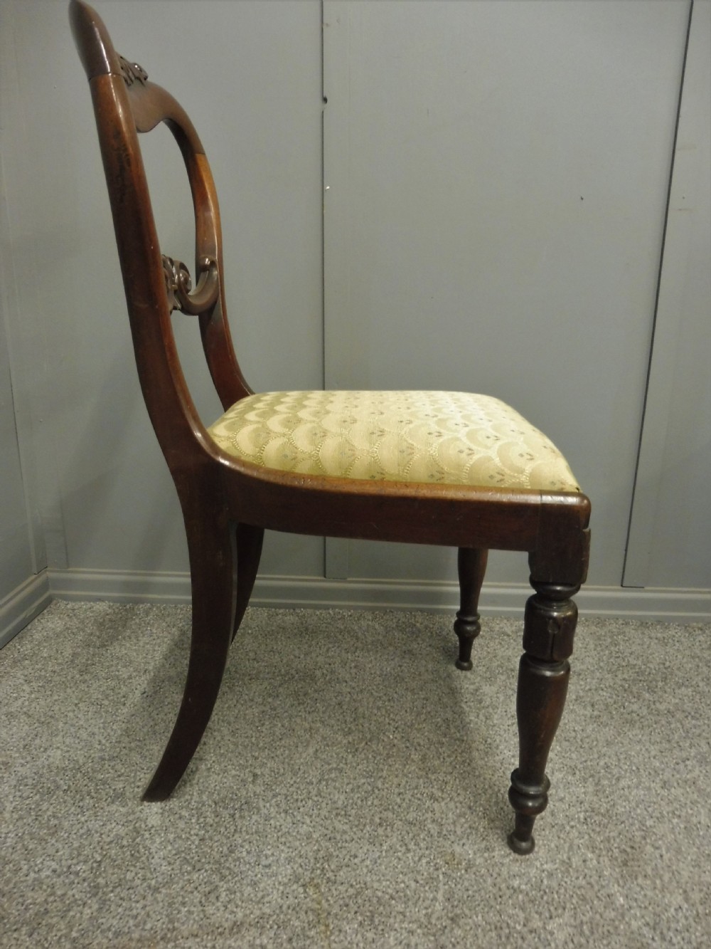 SET OF 6 WILLIAM IV DINING CHAIRS View X