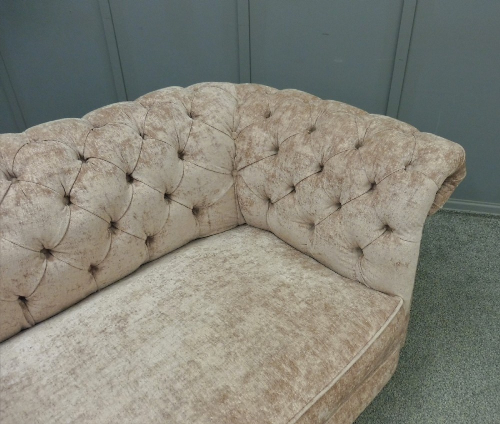 LARGE VICTORIAN CHESTERFIELD SOFA View VII