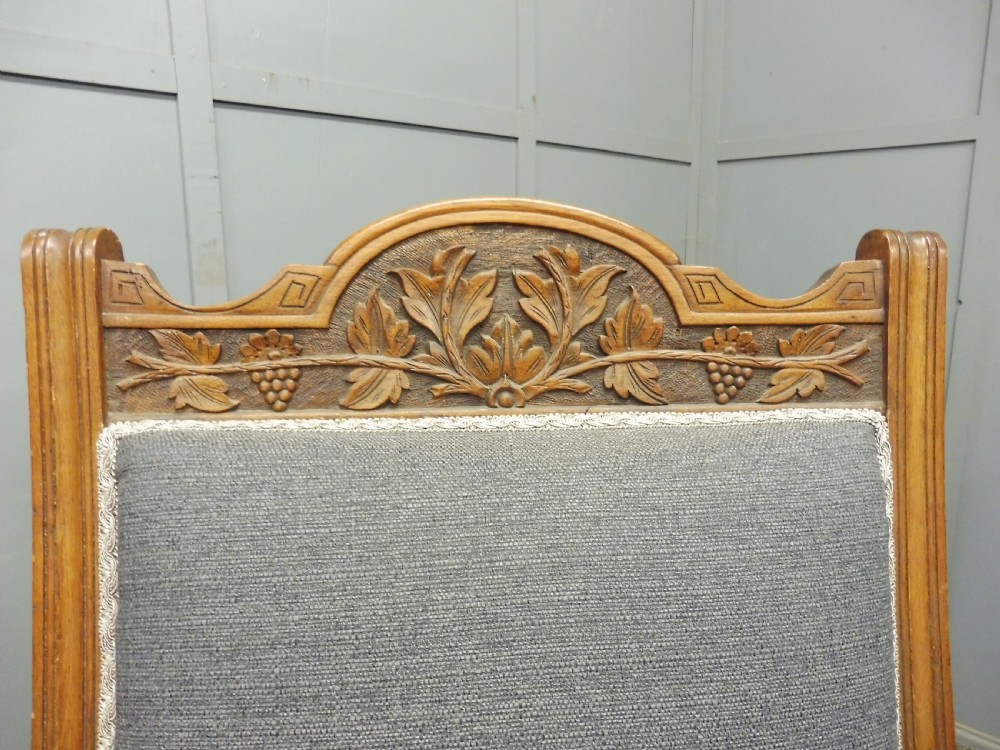 PAIR OF VICTORIAN ARMCHAIRS View VI