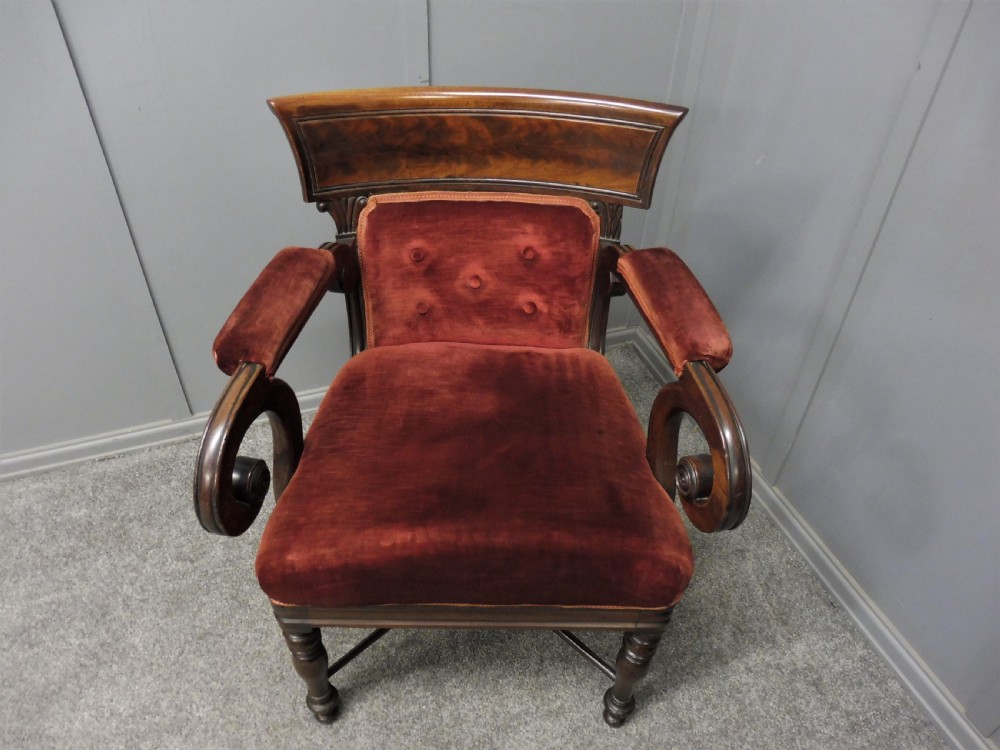 EARLY 19TH CENTURY DESK OR READING CHAIR View X