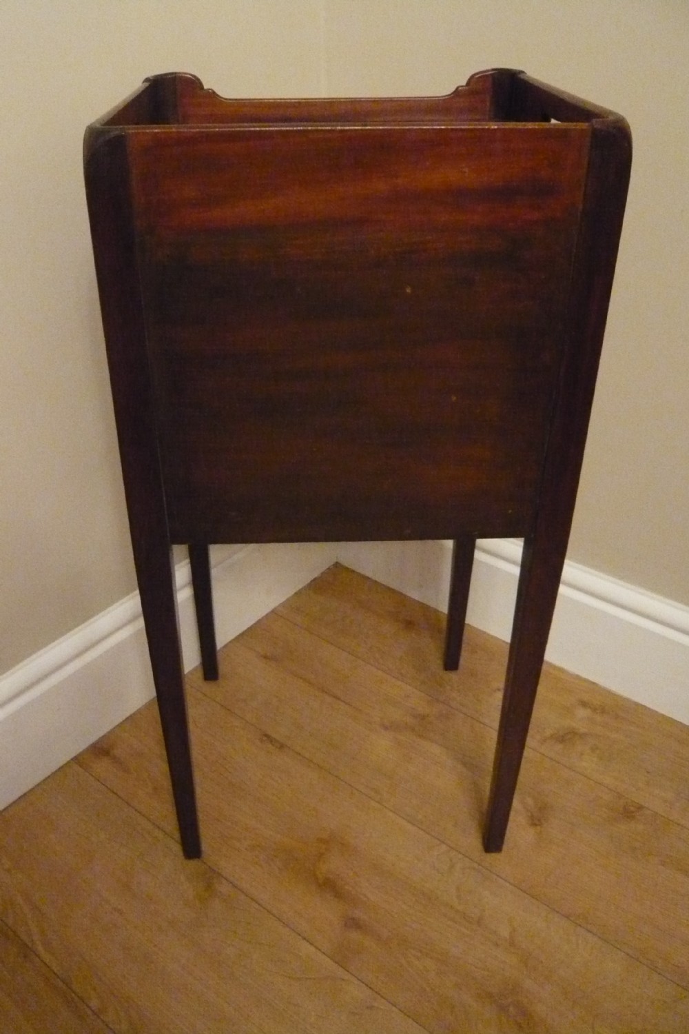 Edwardian Mahogany inlaid Bedside Cabinet Night Stand c1910  View VI