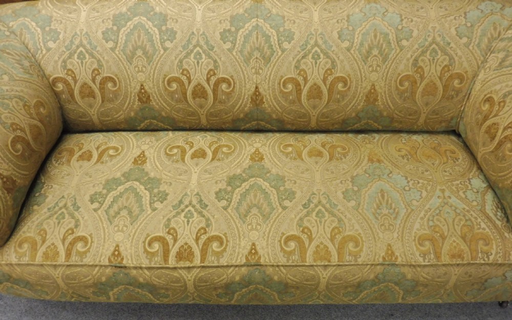 NEWLY UPHOLSTERED VICTORIAN CHESTERFIELD SOFA View VIII