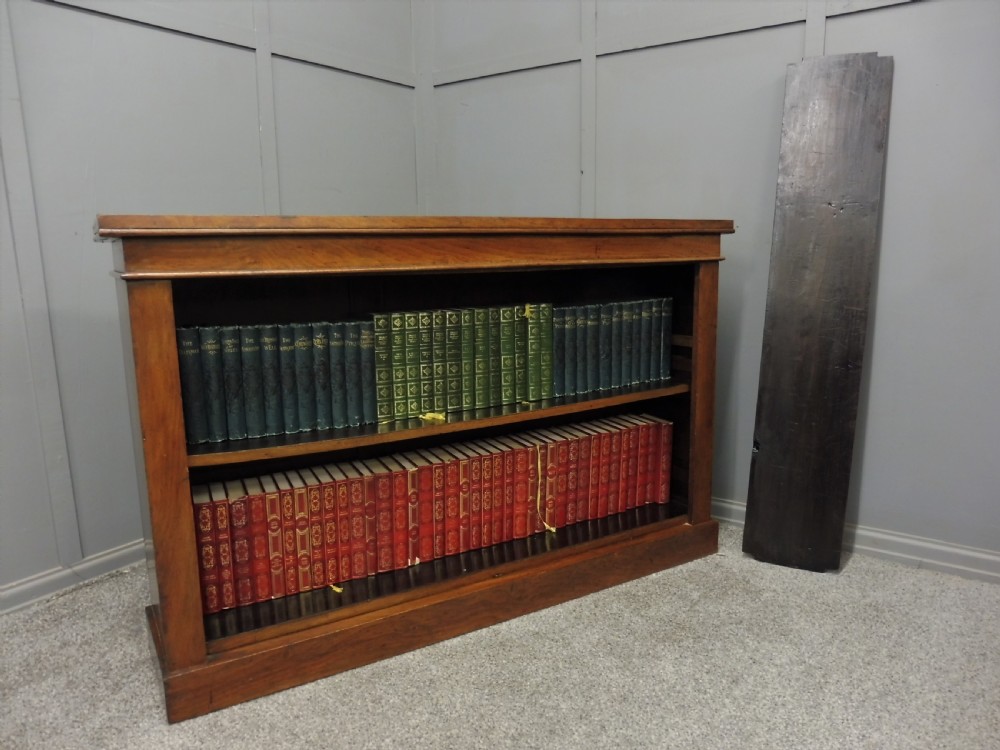 VICTORIAN WALNUT BOOKCASE View IX
