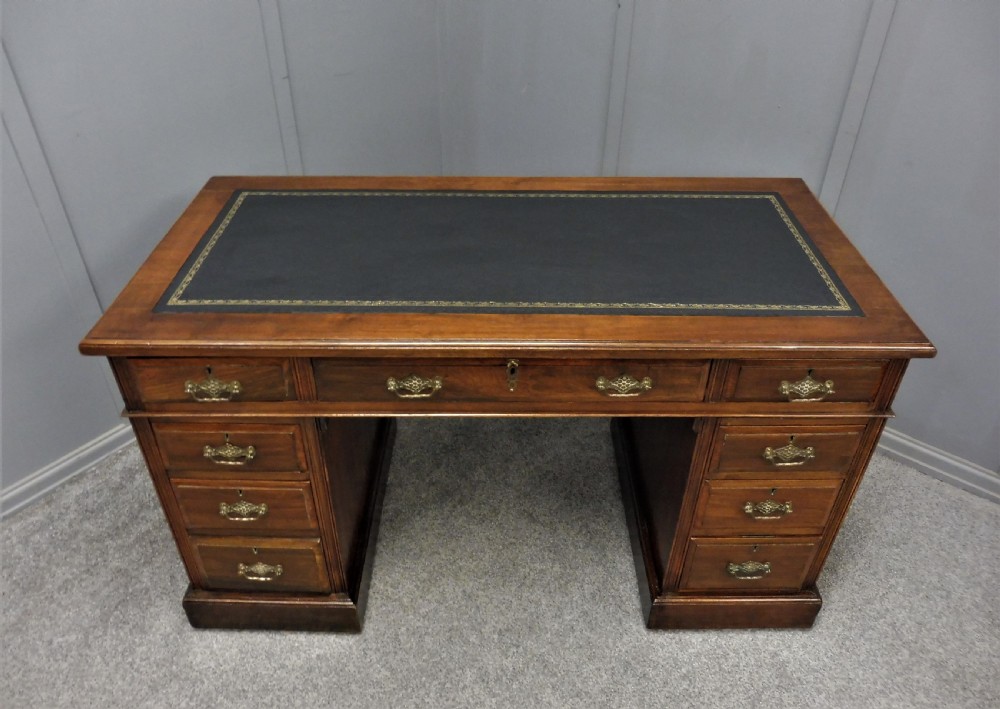 ANTIQUE WALNUT DESK CIRCA 1900 View IV