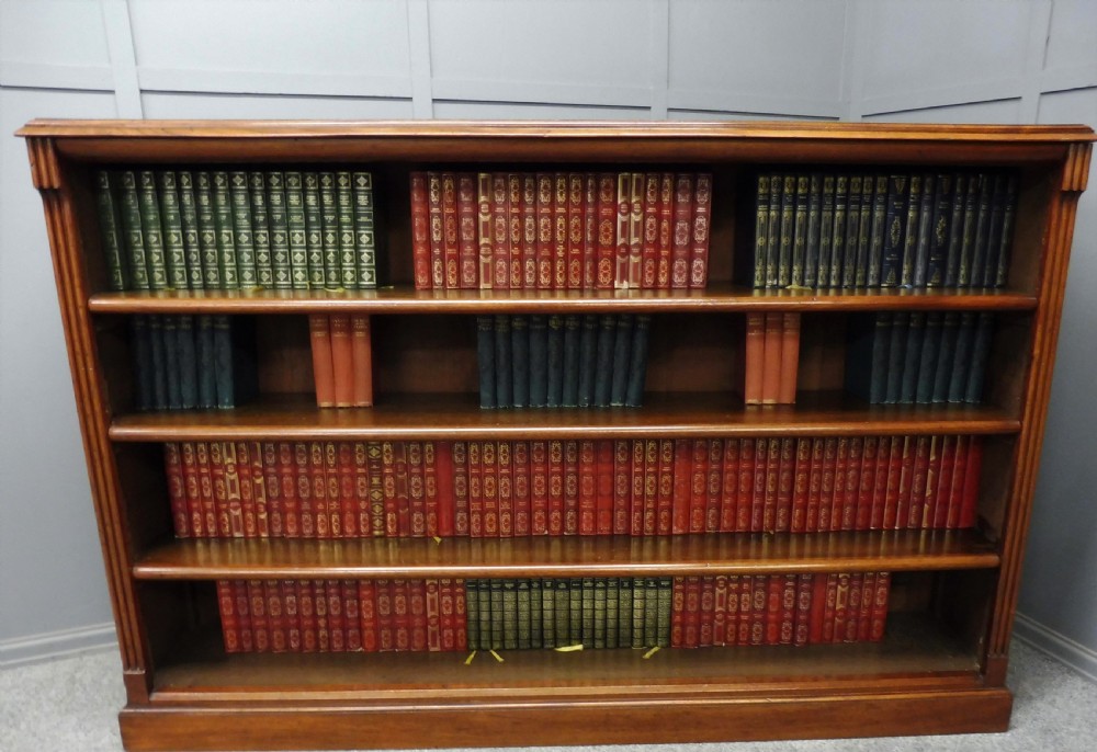 LARGE VICTORIAN OPEN BOOKCASE View VII