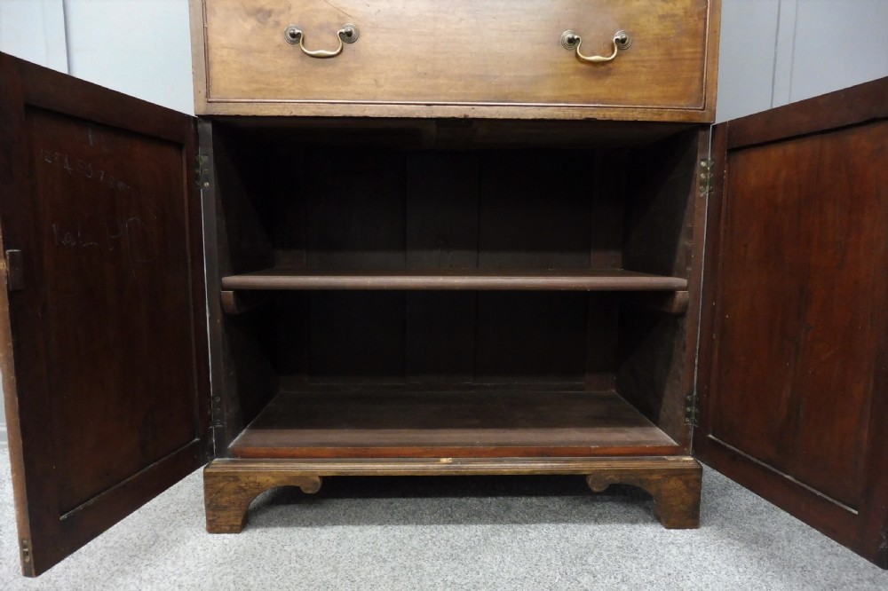 GEORGE 3RD COUNTRY COTTAGE SECRETAIRE BOOKCASE View X