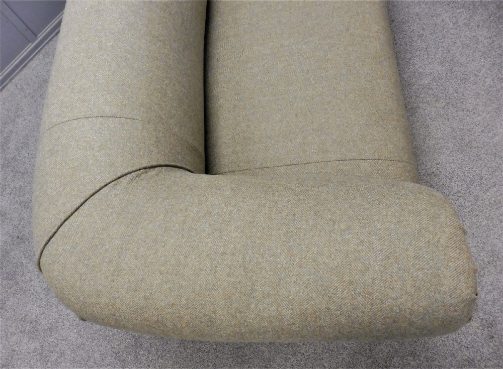 LARGE ANTIQUE CHESTERFIELD SOFA FULLY RESTORED View IX