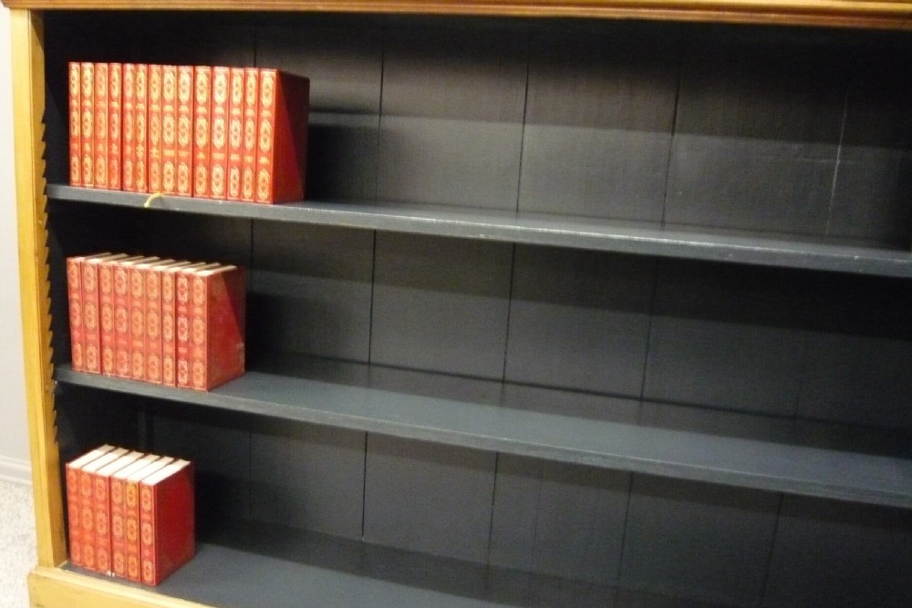 Victorian Pine Open Bookcase C1880 View IV