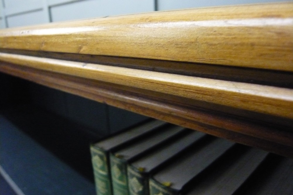 Victorian Pine Open Bookcase C1880 View XI