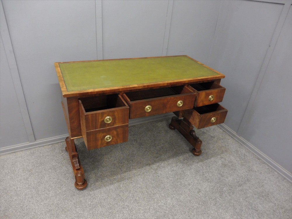 EARLY 19TH CENTURY WILLIAM 4TH WRITING TABLE View VI