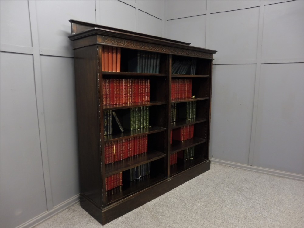 EDWARDIAN MAHOGANY BOOKCASE View II