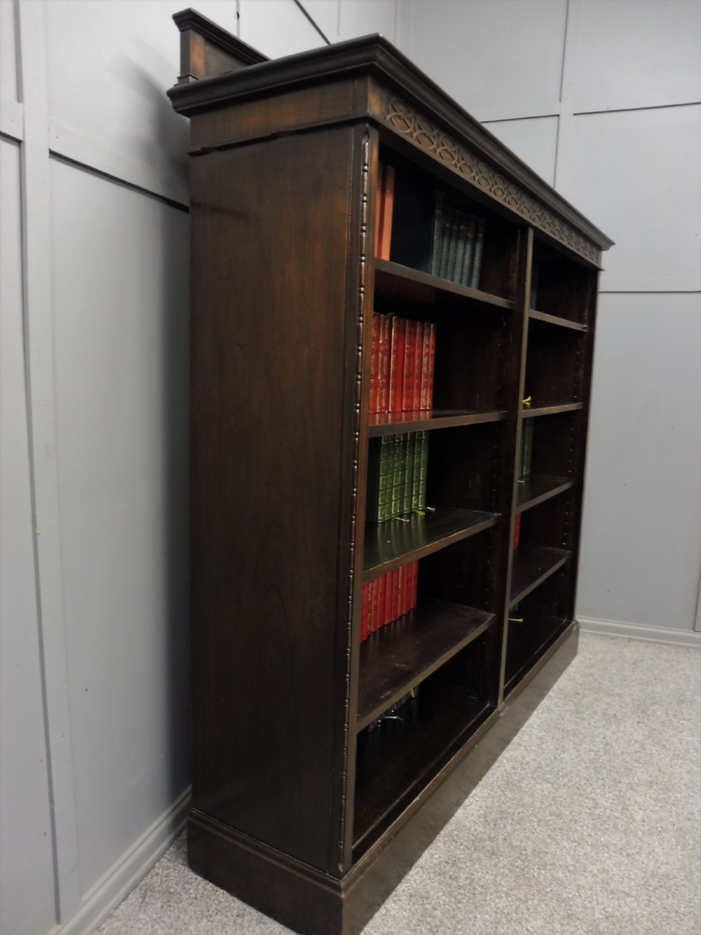 EDWARDIAN MAHOGANY BOOKCASE View IV