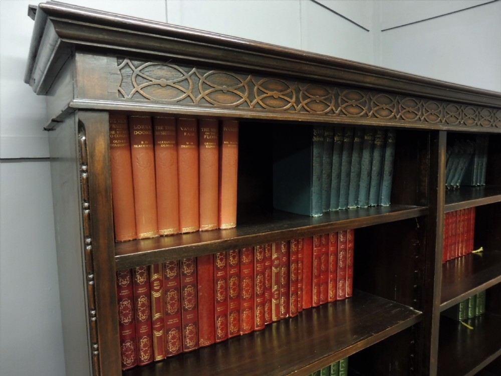 EDWARDIAN MAHOGANY BOOKCASE View V