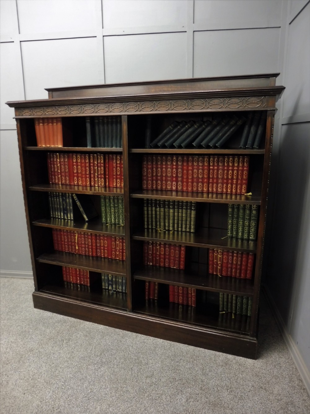 EDWARDIAN MAHOGANY BOOKCASE View VII