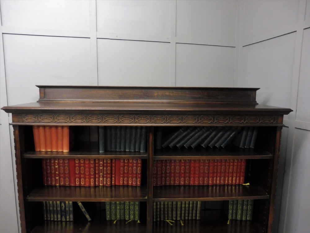 EDWARDIAN MAHOGANY BOOKCASE View IX