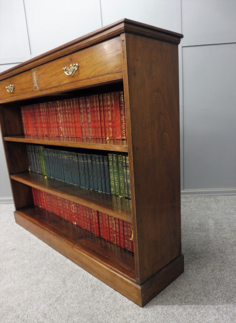 LATE 19TH CENTURY WALNUT BOOKCASE View VI