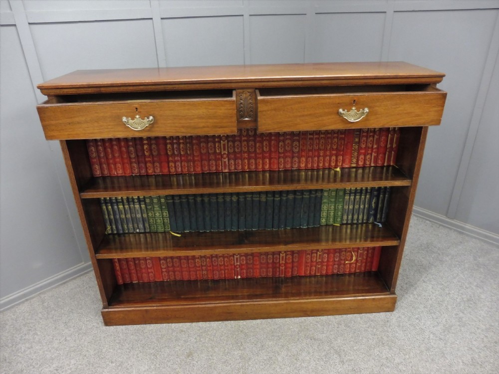 LATE 19TH CENTURY WALNUT BOOKCASE View VII