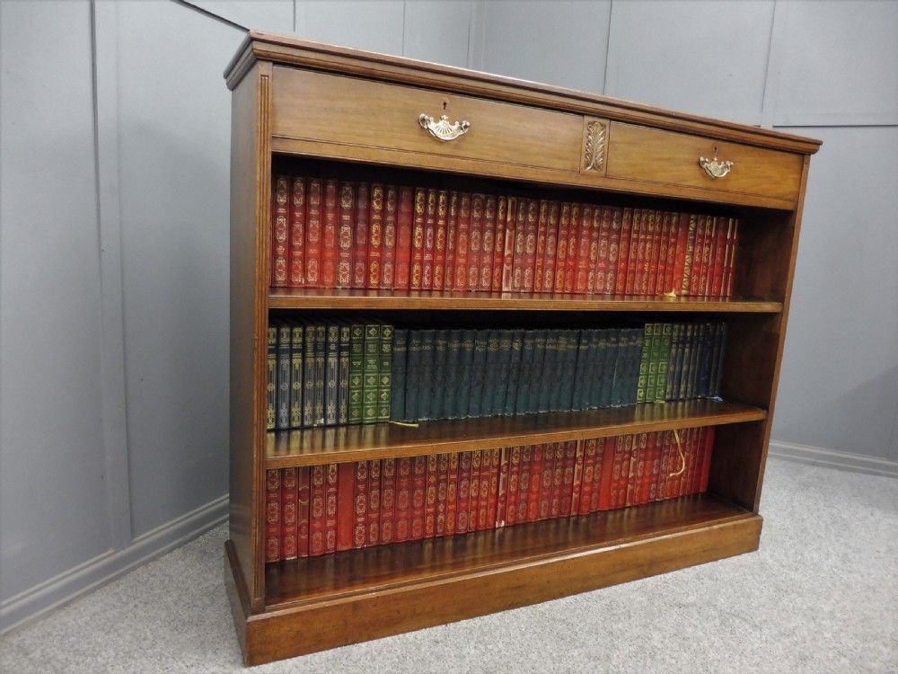LATE 19TH CENTURY WALNUT BOOKCASE View VIII