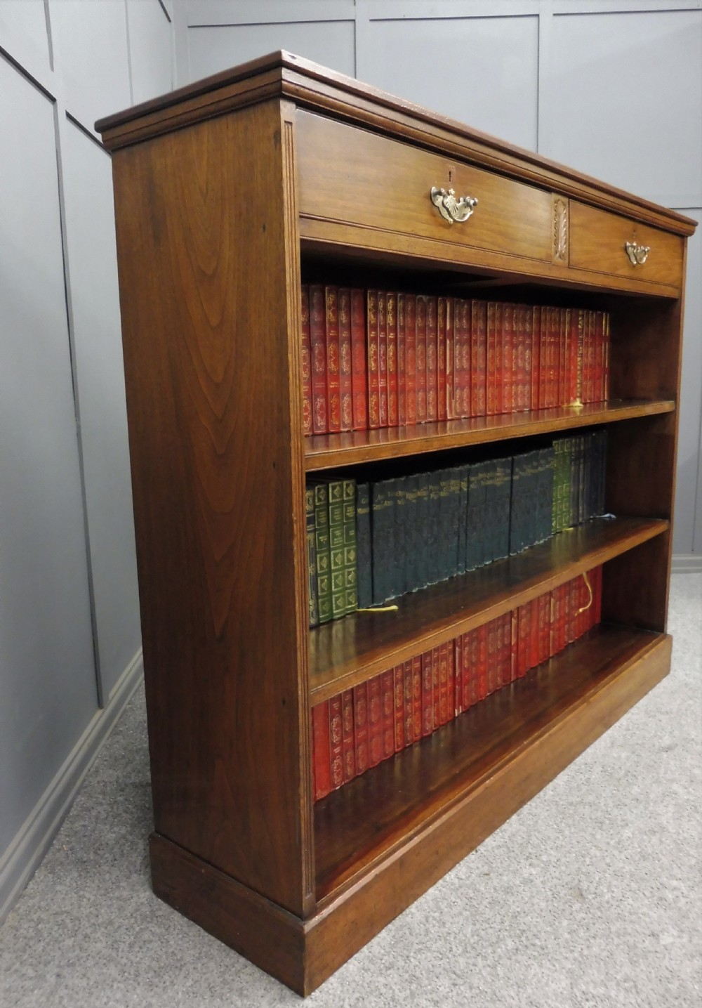 LATE 19TH CENTURY WALNUT BOOKCASE View IX