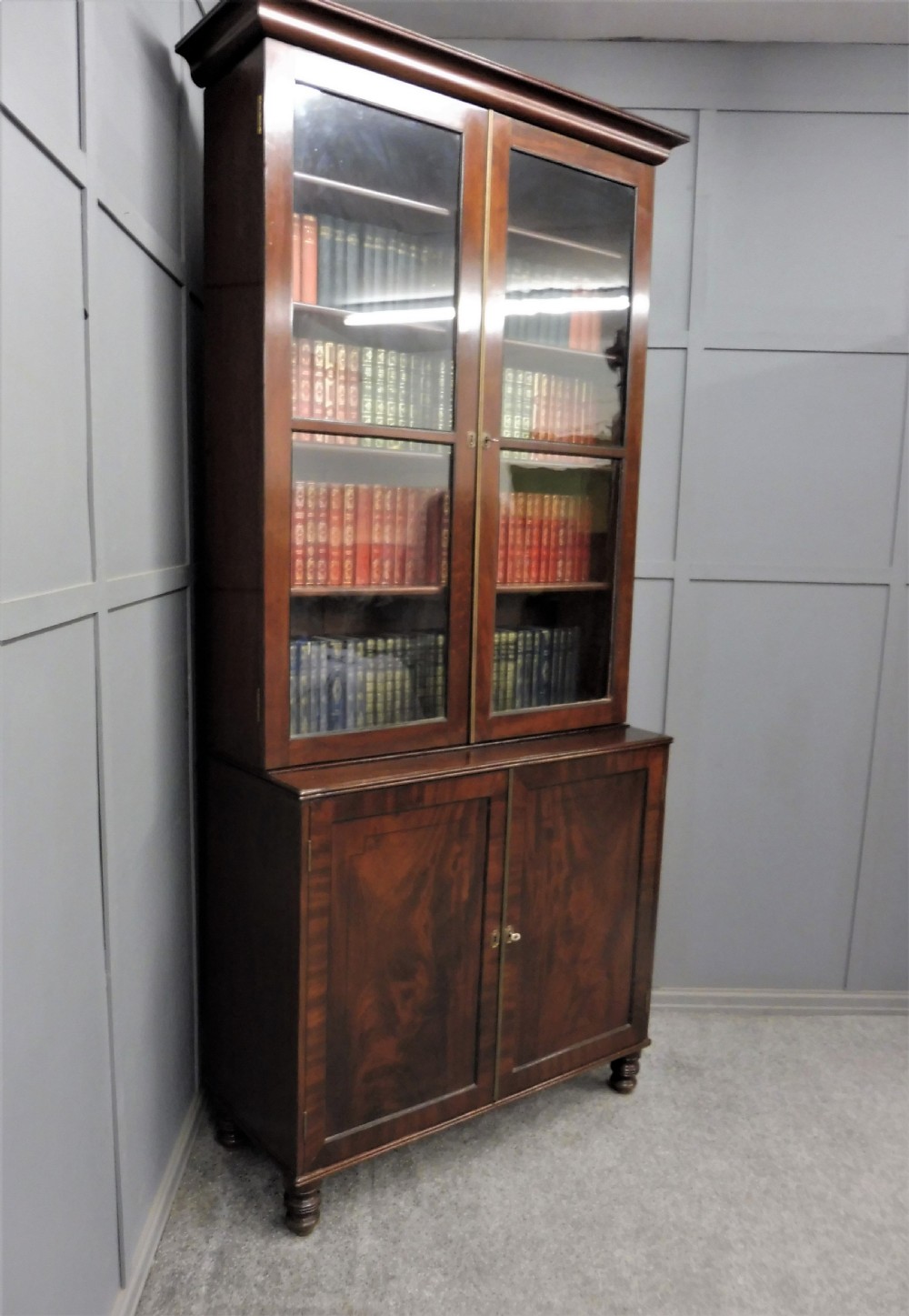 REGENCY PERIOD BOOKCASE CIRCA 1820 View III
